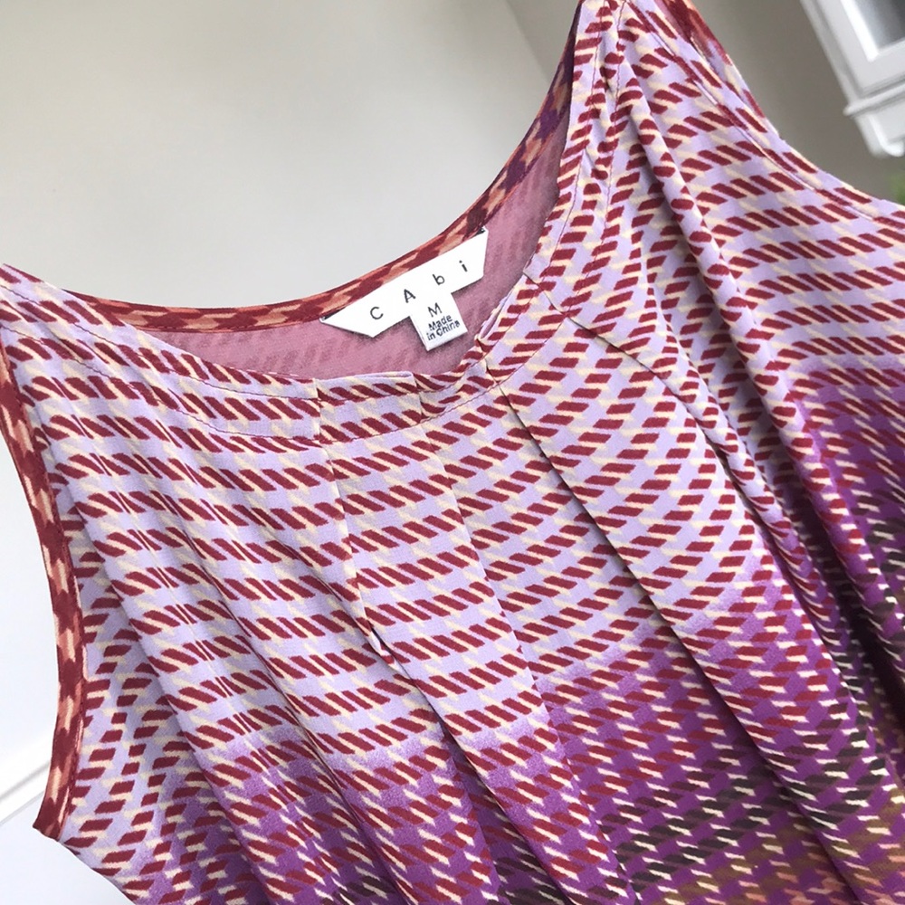 CAbi Houndstooth Cami Tank - Picture 2 of 2